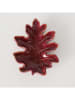 Boltze 2-delige set: decoratieve schalen "Liliath" rood/lichtroze - (H)18 cm