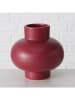 Boltze 2er-Set: Vasen "Burgundy" in Rot/ Rosa - (H)14 cm