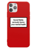 BERRIEPIE Case voor iPhone 11 Pro Max rood