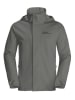 Jack Wolfskin Regenjacke "Stormy" in Grau