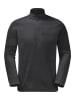 Jack Wolfskin Fleecejacke "Taunus" in Schwarz