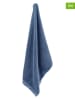 SÖDAHL 2-delige set: badhanddoeken "Comfort" blauw - (L)140 x (B)70 cm