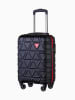 Puccini Hardcase-Trolley "California" in Dunkelblau - (B)34 x (H)54 x (T)20 cm