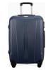 Puccini Hardcase-Trolley "Paris" in Dunkelblau - (B)45 x (H)67 x (T)25 cm