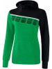 erima Bluza "5-C" w kolorze zielono-czarnym