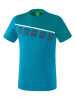 erima Koszulka sportowa "5-C" w kolorze turkusowym