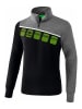erima Trainingsshirt "5-C" zwart/grijs