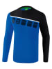 erima Trainingsshirt "5-C" in Blau/ Schwarz