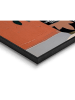 Orangewallz Gerahmter Kunstdruck
