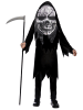 amscan 2-delig kostuum "Grim Reaper" zwart/grijs