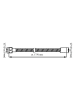 Schütte Doucheslang chroomkleurig - (L)175 cm