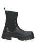 Steve Madden Leder-Boots in Schwarz