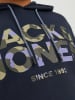 JACK & JONES PLUS Bluza w kolorze granatowym