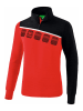 erima Trainingsshirt "5-C" in Rot/ Schwarz