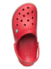 Crocs Chodaki "Crocband" w kolorze czerwonym