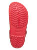Crocs Chodaki "Crocband" w kolorze czerwonym