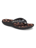 Crocs Zehentrenner in Schwarz
