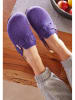billowy Pantoffels violet