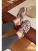 billowy Pantoffels bruin/lichtroze