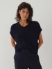 Someday Strickshirt "Tany" donkerblauw