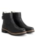 TRAVELIN' Leder-Boots "Kammerfoss" in Schwarz