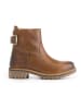 TRAVELIN' Leder-Boots "Kammerfoss" in Hellbraun