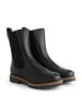 TRAVELIN' Leren chelseaboots "Lemming" zwart