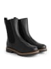 Travelin` Leren chelseaboots "Lemming" zwart