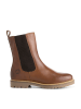 Travelin` Leder-Chelsea-Boots "Lemming" in Hellbraun