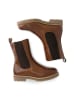 Travelin` Leder-Chelsea-Boots "Lemming" in Hellbraun