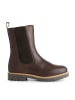 Travelin` Leder-Chelsea-Boots "Lemming" in Braun