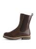 Travelin` Leder-Chelsea-Boots "Lemming" in Braun