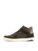 Travelin` Leren sneakers "Moulton" bruin