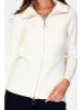 William de Faye Cardigan in Weiß