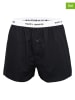 Happy Shorts 3er-Set: Boxershorts in Schwarz