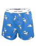 Happy Shorts 3er-Set: Boxershorts in Blau/ Grau/ Schwarz