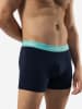 Happy Shorts 3er-Set: Boxershorts in Blau/ Dunkelblau
