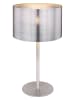 Globo lighting Tafellamp "Sinni" zilverkleurig - (H)40 x Ø 23 cm