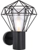 Globo lighting Buitenlamp "Horcace" zwart - (B)22,5 x (H)31 cm