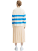 Tom Tailor Pullover in Creme/ Blau