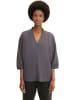 Tom Tailor Bluse in Anthrazit