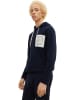 Tom Tailor Hoodie donkerblauw