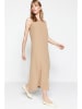 trendyol 2-delige set: jurken zwart/beige