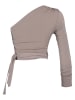 trendyol Bluse in Taupe