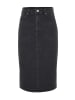 trendyol Jeansrock in Schwarz