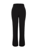 trendyol Spodnie w kolorze czarnym