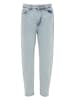 trendyol Dżinsy - Slim fit - w kolorze błękitnym
