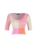 trendyol Sweter w kolorze jasnoróżowo-kremowym