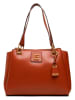 Guess Schultertasche in Cognac - (B)39 x (H)26 x (T)12 cm