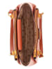 Guess Skórzana torebka w kolorze brązowym - 39 x 26 x 12 cm
